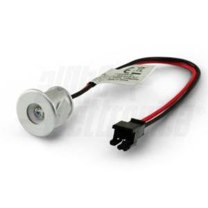 Faretto led da incasso  suite 0,3w 12v 4000k grigio - jo388/020nw