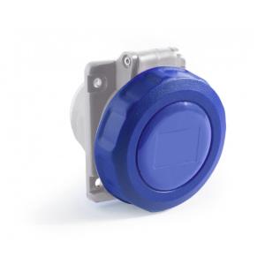 Presa da incasso  inclinata 230v 3p ip66/67 blu - 1007001q