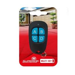 Radiocomando multifrequenza  universale autoapprendente per cancelli - suprf004