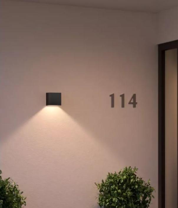 Lampada da parete led Philips Hue Resonate 8W 2000-6500K Hue White Color ambiance  nero - 46677700 05