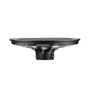 Testa palo led solare  10w 4000k ip65 con sensore di movimento vt-65w - 5152