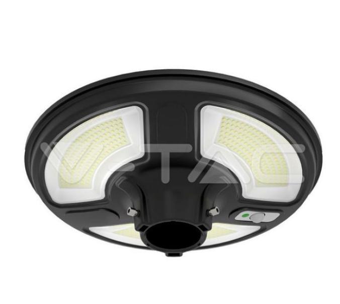 Testa palo led solare V-tac 10W 4000K IP65 con sensore di movimento VT-65W - 5152 04