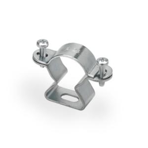 Collare fissatubo  acciaio zincato d 25mm 23,5-26mm -  6040-25