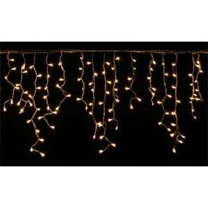 Giocoplast tenda natalizia sfalsata lucciolona 160 led bianco caldo 14409958