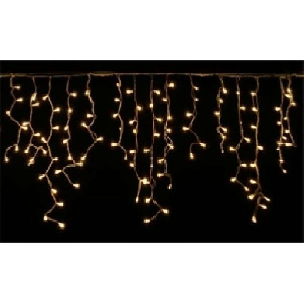giocoplast natale giocoplast tenda natalizia sfalsata lucciolona 160 led bianco caldo 14409958 - foto 1
