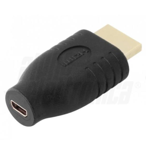 Adattatore Alpha Elettronica da presa HDMI tipo D a spina HDMI -  64-579/40 02
