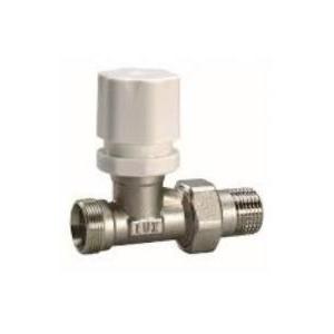 Valvola radiatore dritta idro-bric diametro 1/2 pollici - carval0020va