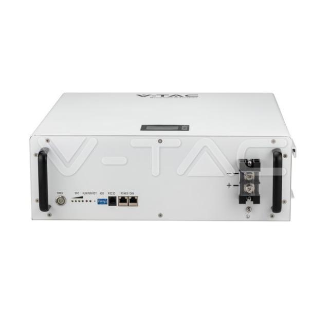 Batteria per il montaggio a parete V-tac 5.12kWh VT48100E - 11526 02