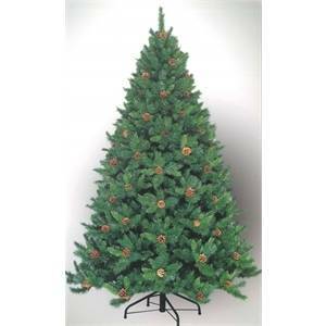Giocoplast albero di natale diamante delle dolomiti con pigne vere cm.140 29560213