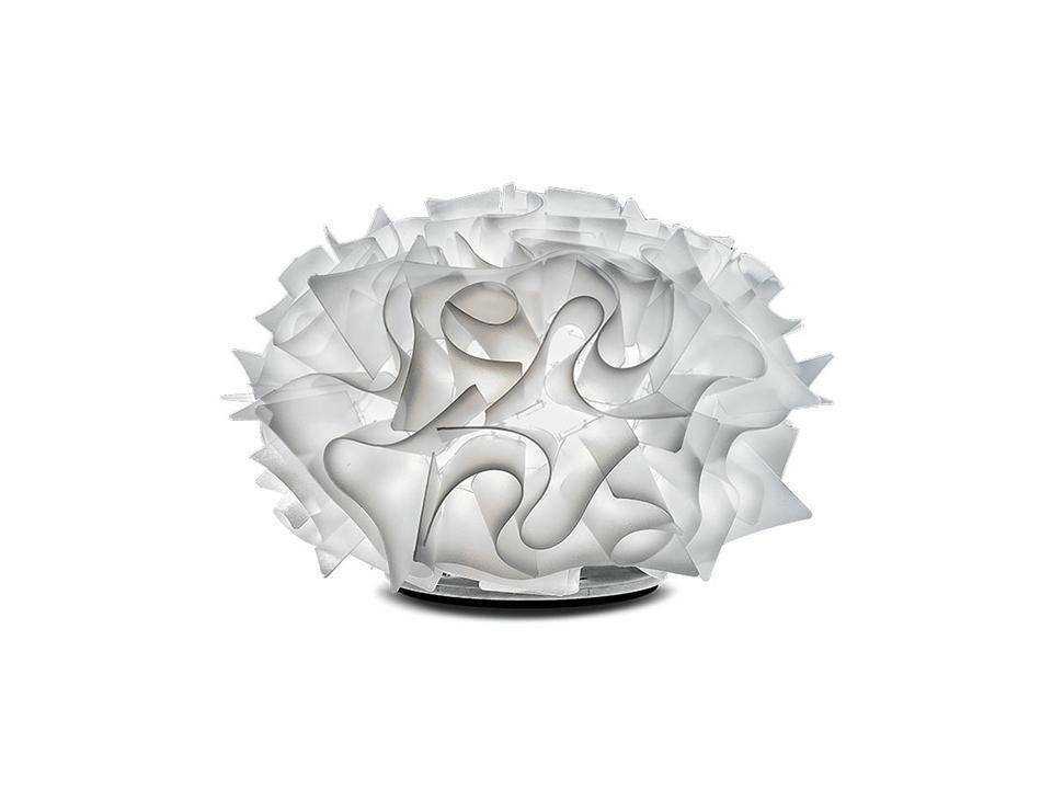 slamp slamp lampada da tavolo veli 11w attacco e14 colore opale velts00wht00000000eu - foto 1