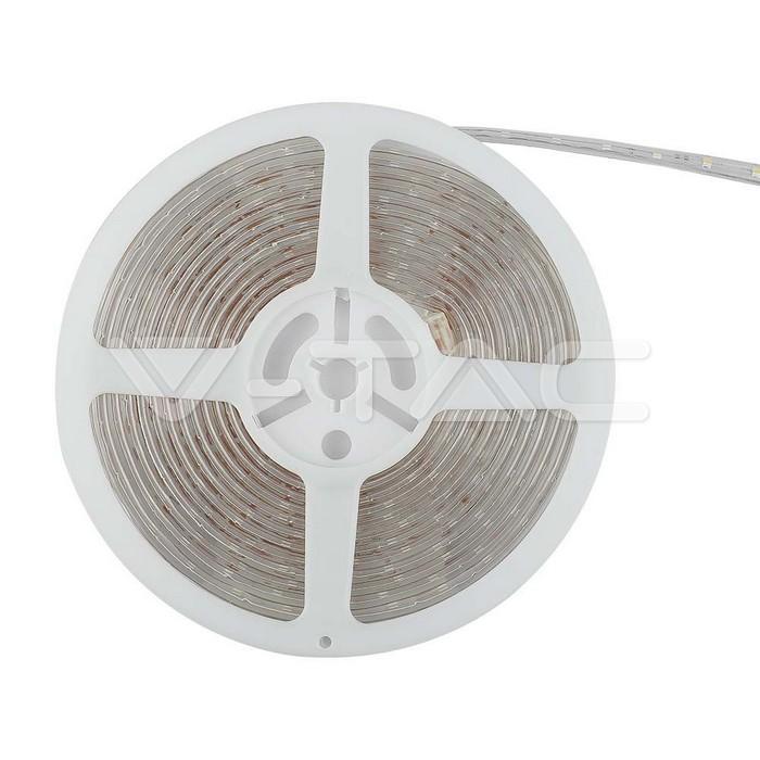 Striscia LED V-tac 12V colore verde IP65 5 metri VT-3528 - 212034 03