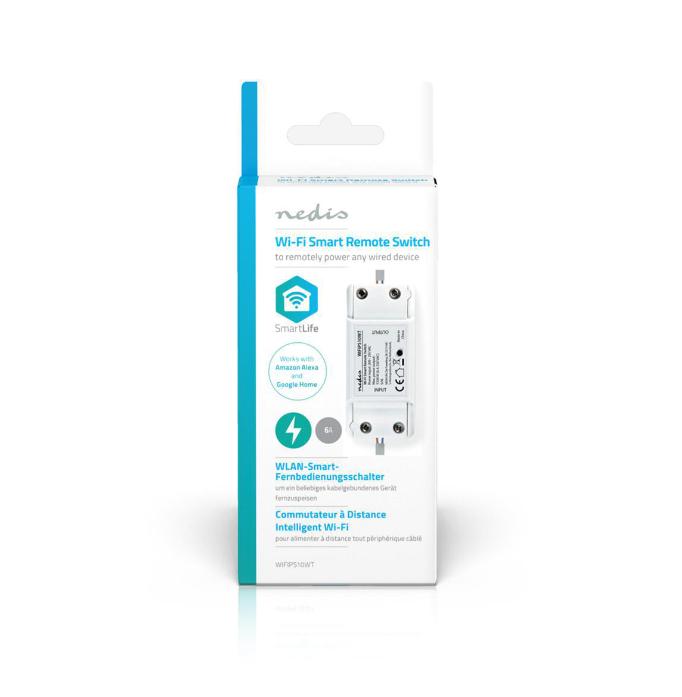 Interruttore di accensione Nedis Smartlife Wi-fi 2400W - WIFIPS10WT 04