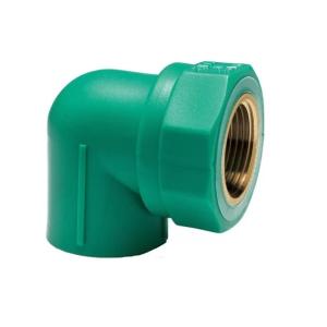Gomito a 90 gradi ff idro-bric diametro 3/4 pollici x25 verde - carrpn000925