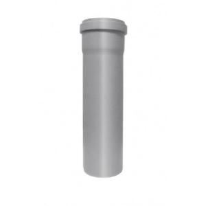 Tubo con bicchiere idro-bric diametro 4cm da 50cm grigio - n1735 a500