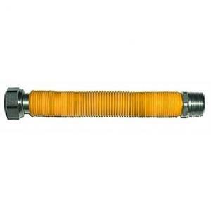 Idro-bric attacchino inox per gas 3/4 mf estensibile 200/410 rivestito plagas001741