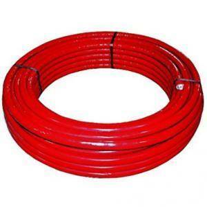 Idro-bric rotolo da 25 metri di tubo multistrato diametro 2cm rivestito rosso sfurmt0089ro