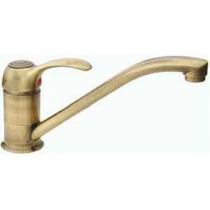 Idro-bric rubinetto mix per lavello serie distri vecchio ottone j42135