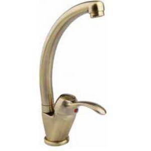 Idro-bric rubinetto a bocca alta serie distri vecchio ottone j42137