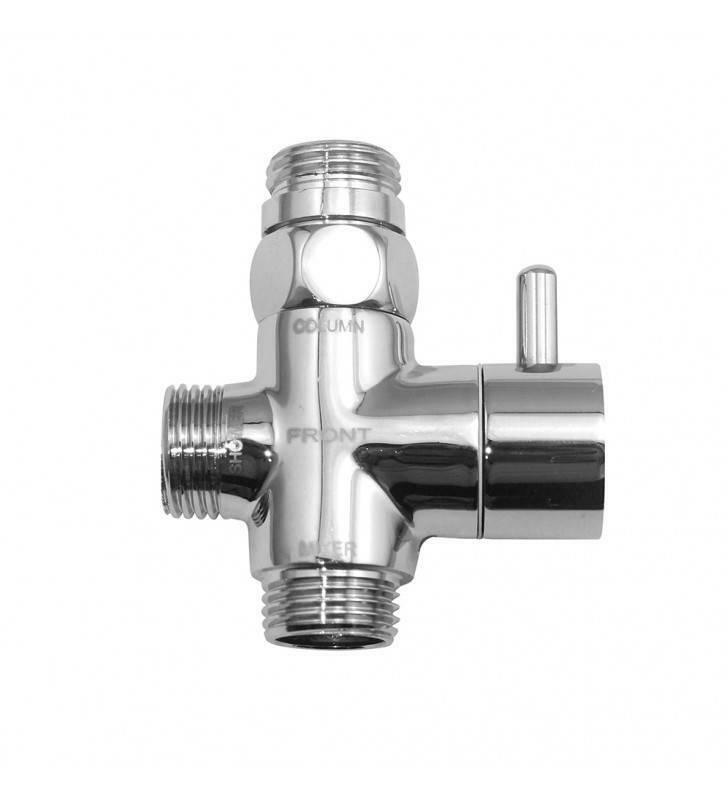 idro bric idro-bric deviatore universale a due vie in ottone con riduttore m/f bliacc0111dv - foto 1