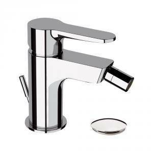 Idro-bric rubinetto monocomando bidet serie aurora con scarico cromo scarub0772cr