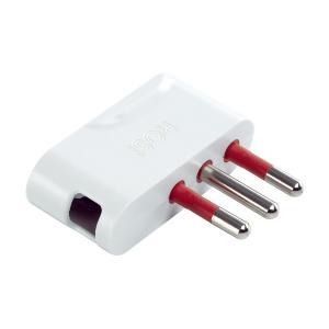 Spina mobile 90 gradi  10a 2p+t 250v spa11 bianco - rs9706b