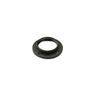 Ghiera filettata  attacco e14 42x15 mm nero - 0235/n