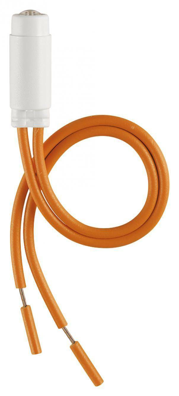 vimar vimar unità di segnalazione led 250v 0,35w colore ambra 00936.250.a - foto 1