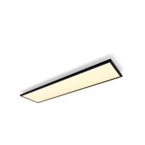 Pannello led rettangolare  aurelle 2200-6500k white ambiance nero - 15895500