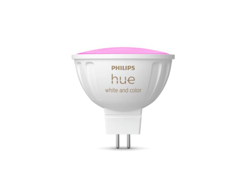Lampadina led MR16 Philips Hue GU5,3 6,3W 2000-6500K White and Color Ambiance -   49140300 01