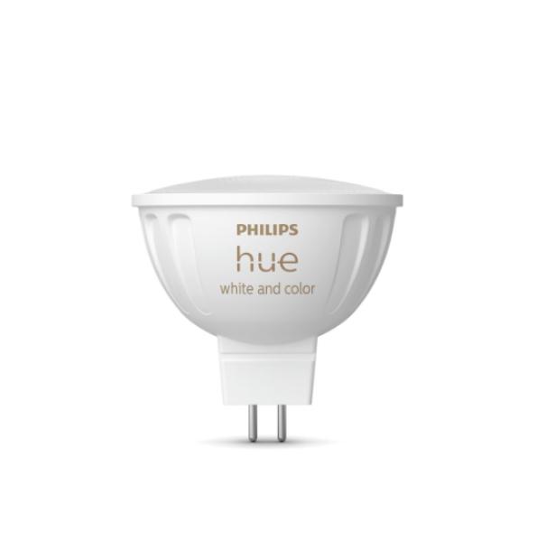 Lampadina led MR16 Philips Hue GU5,3 6,3W 2000-6500K White and Color Ambiance -   49140300 02