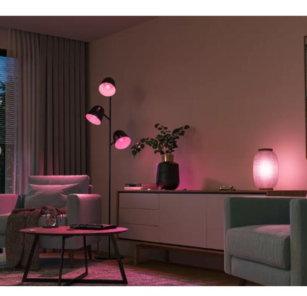 Lampadina led P45 Philips Hue E14 5,1W 2000-6500K White and Color Ambiance - 49122900 05