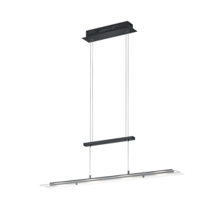 Sospensione led  milos 4x5w 3000k nero opaco - r32004132