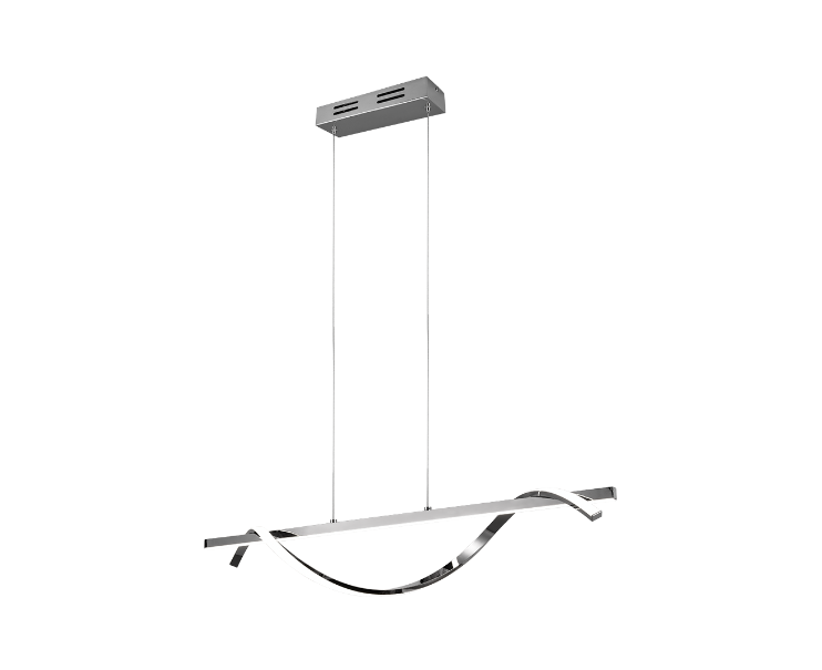 Sospensione led Trio Lighting Isabel 26W 4000K cromo - R32201106 01
