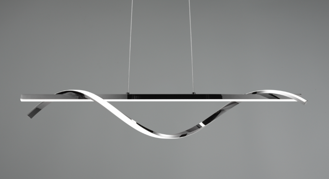 Sospensione led Trio Lighting Isabel 26W 4000K cromo - R32201106 04