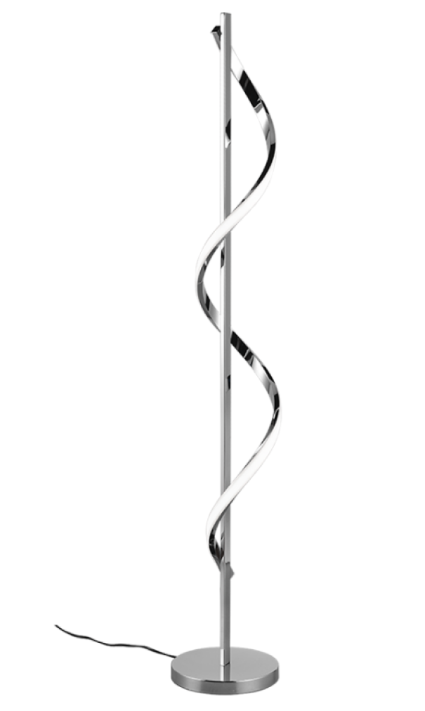 Lampada da terra led Trio Lighting Isabel 21.5W 4000K cromo - R42201106 01