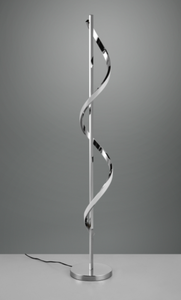 Lampada da terra led Trio Lighting Isabel 21.5W 4000K cromo - R42201106 03