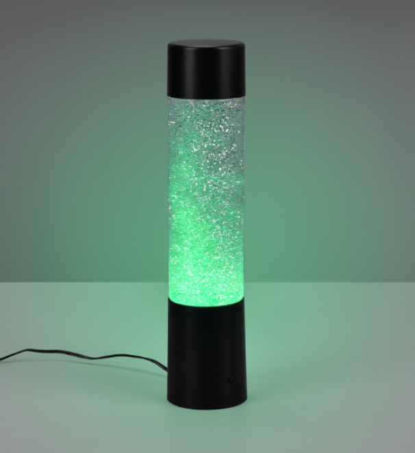 Lampada da tavolo led rgb Trio Lighting Glitter 9W nero opaco - R50871032 03