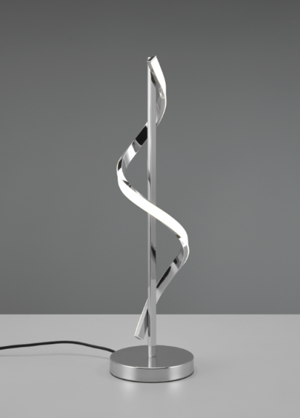 Lampada da tavolo led Trio Lighting Isabel 8.5W 4000K cromo - R52201106 02