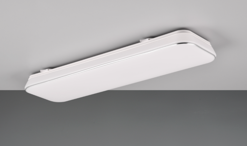 Plafoniera led rettangolare Trio Lighting Blanca 28W 3000K bianco - R64141301 02