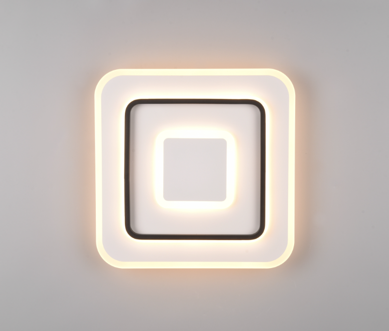 Plafoniera led quadrata Trio Lighting Jora 46W 2700-6000K bianco opaco - R64293131 03