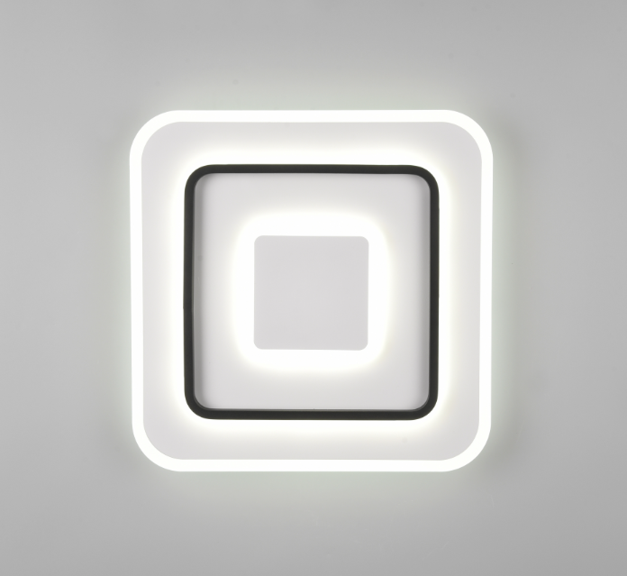 Plafoniera led quadrata Trio Lighting Jora 46W 2700-6000K bianco opaco - R64293131 04