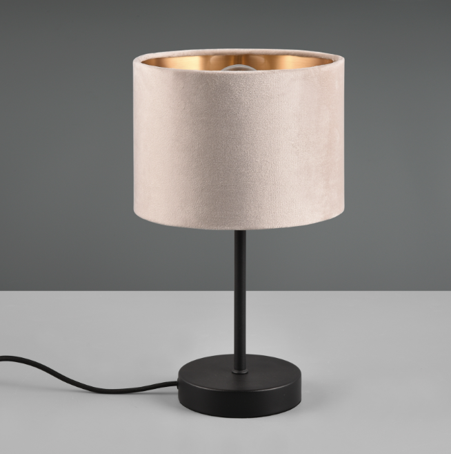 Lampada da tavolo Trio Lighting Julieta 1xE27 max 40W beige - 519000144 02