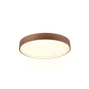 Plafoniera led  doha 29w 2300+3000+4000k caffè - 641310265