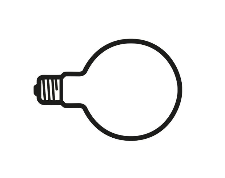 Lampadina led G125 Flos 2W E27 2700K -  RF32797 01