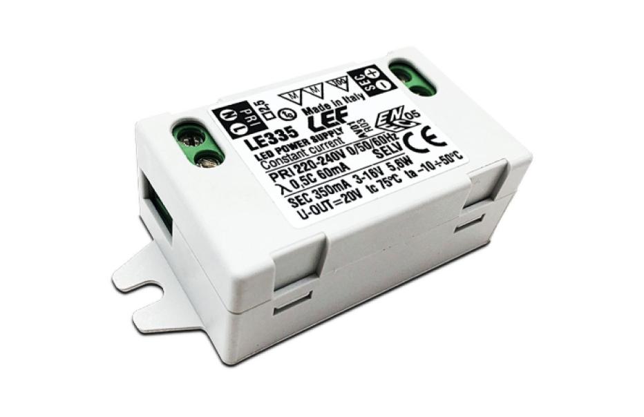 Alimentatore per led Lef corrente costante 700mA 3-11Vdc 7,7W on/off - LE370 01
