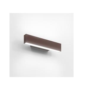 Lampada da parete led  a.24 wall 30cm 3000k 15w bronzo spazzolato - bk02020