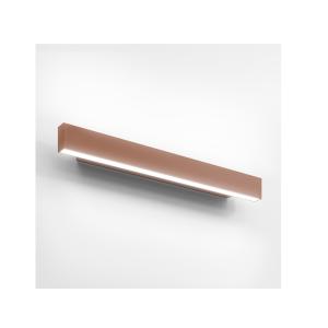 Lampada da parete led  a.24 wall 60cm 2700k 30w rame spazzolato - bk11018
