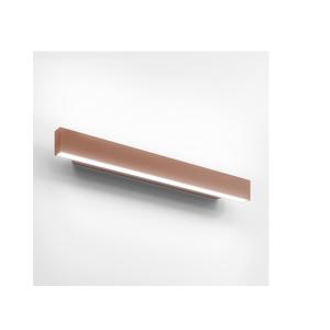 Lampada da parete led  a.24 wall 60cm 3000k 30w rame spazzolato - bk12018