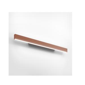 Lampada da parete led  a.24 wall 90cm 2700k 45w rame spazzolato - bk21018