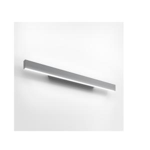 Lampada da parete led  a.24 wall 90cm 3000k 45w argento spazzolato - bk22015